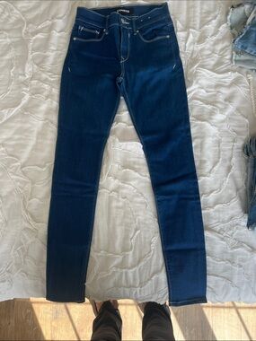 Express Indigo Skinny Jeans - Express